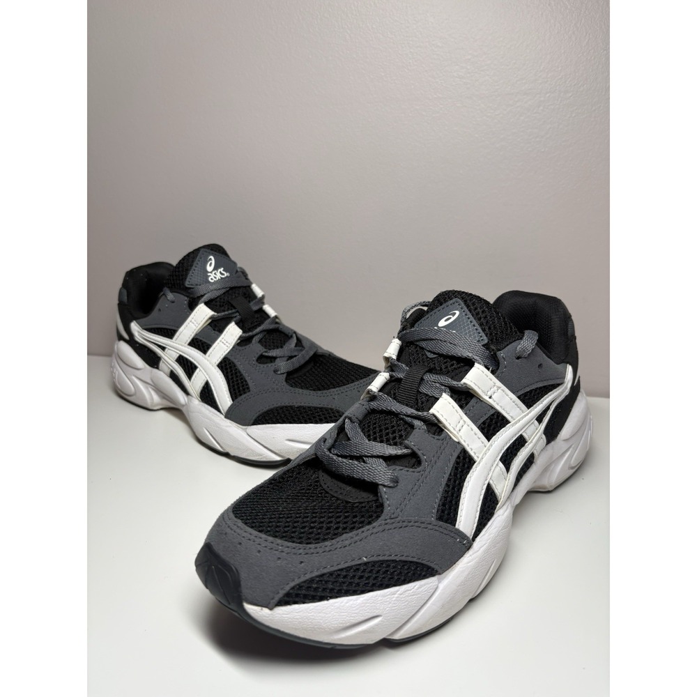 ASICS Men's GEL-BND Shoes Sneakers Black White Gray 1022A129 -‎ Size 9